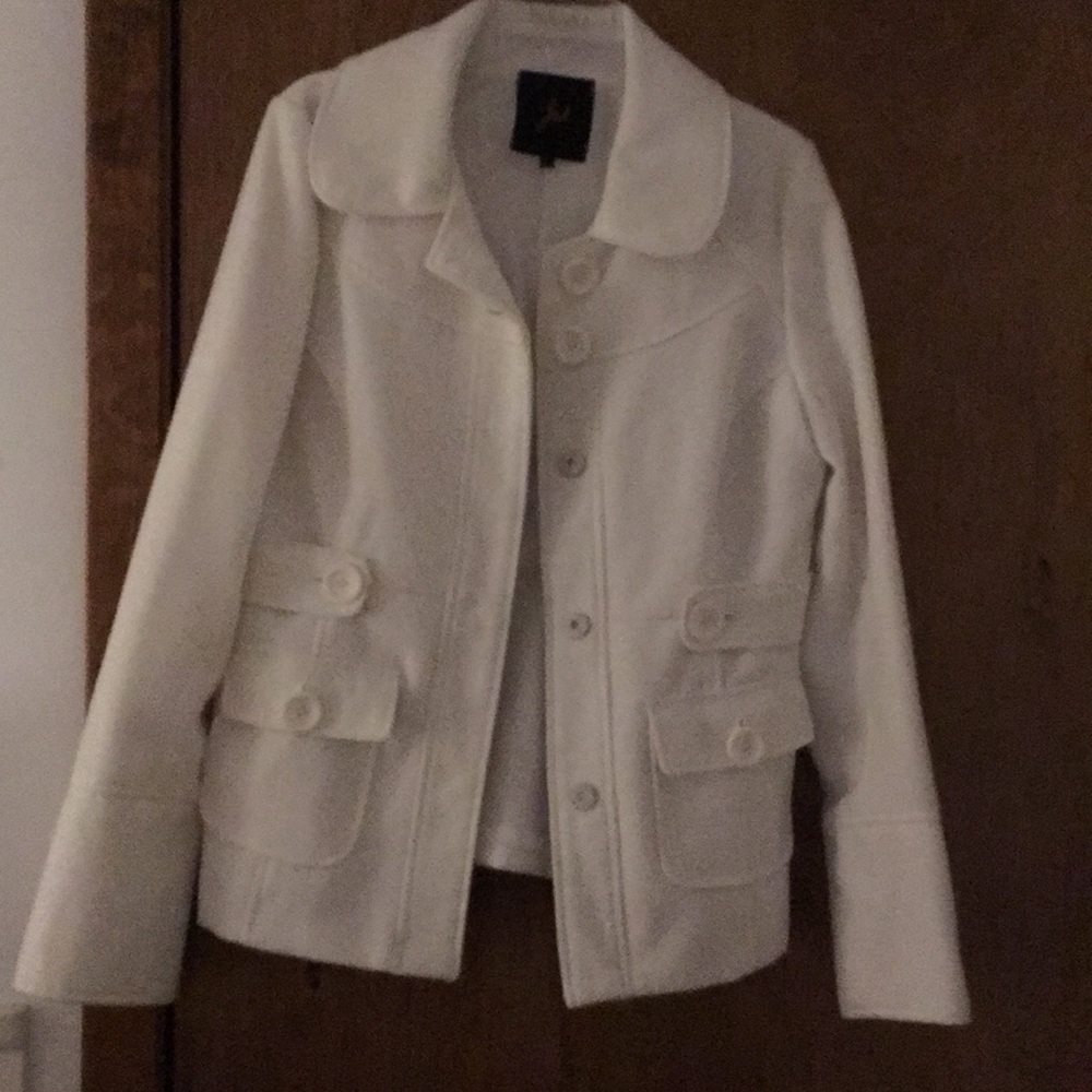 Boutique dress coat with detachable hood